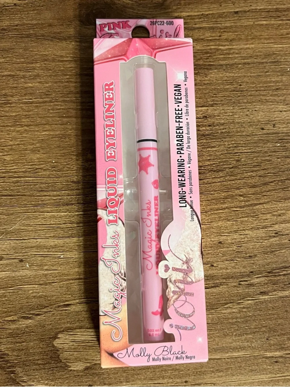 Ioni Pink Cowgirl Magic Inks Liquid Eyeliner Molly Black Long Wear Vegan Western